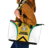 Guyana Cricket Leather Tote Bag Amazon Warriors Est 2013 Version - Wonder Print Shop