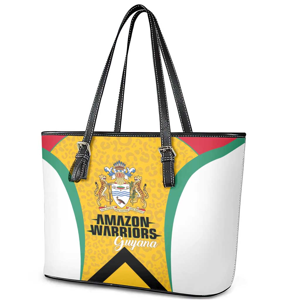 Guyana Cricket Leather Tote Bag Amazon Warriors Est 2013 Version - Wonder Print Shop