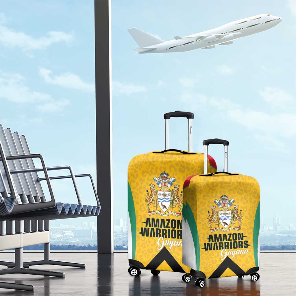 Guyana Cricket Luggage Cover Amazon Warriors Est 2013 Version - Wonder Print Shop