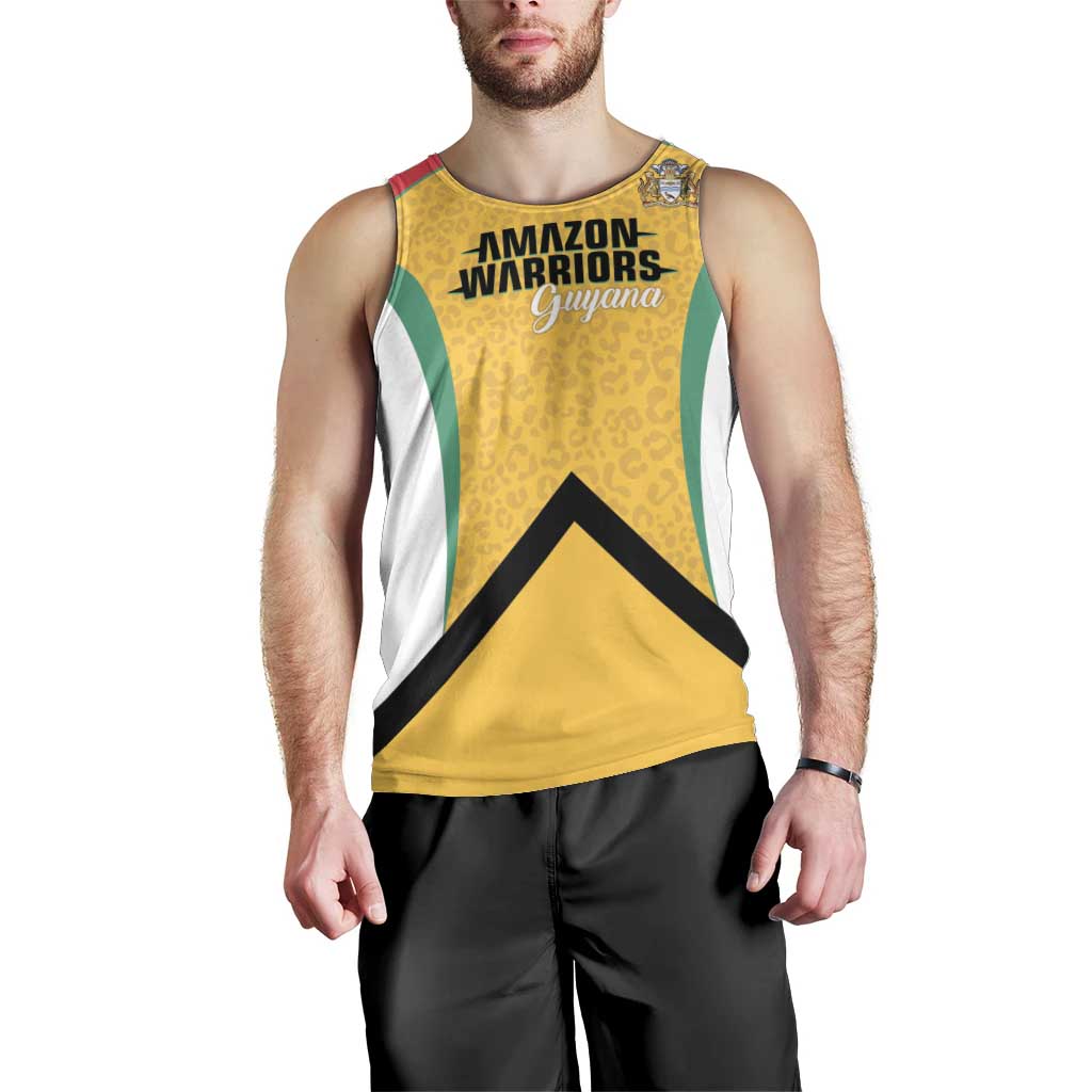 Guyana Cricket Custom Men Tank Top Amazon Warriors Est 2013 Version - Wonder Print Shop