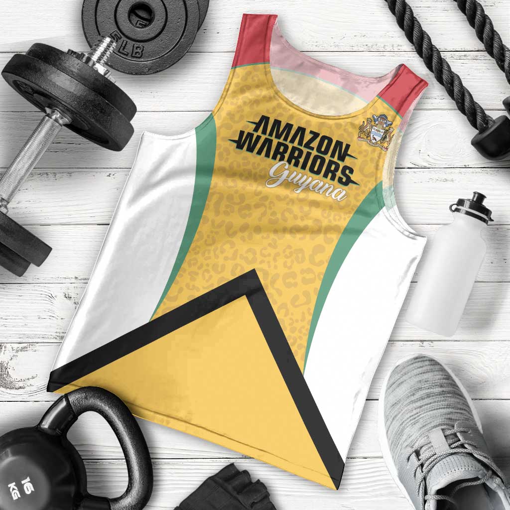 Guyana Cricket Custom Men Tank Top Amazon Warriors Est 2013 Version - Wonder Print Shop