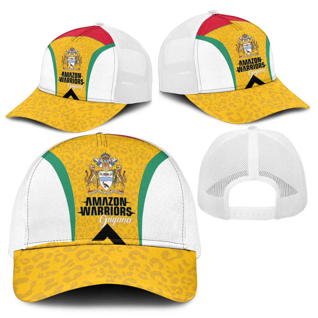 Guyana Cricket Mesh Trucker Cap Amazon Warriors Est 2013 Version - Wonder Print Shop