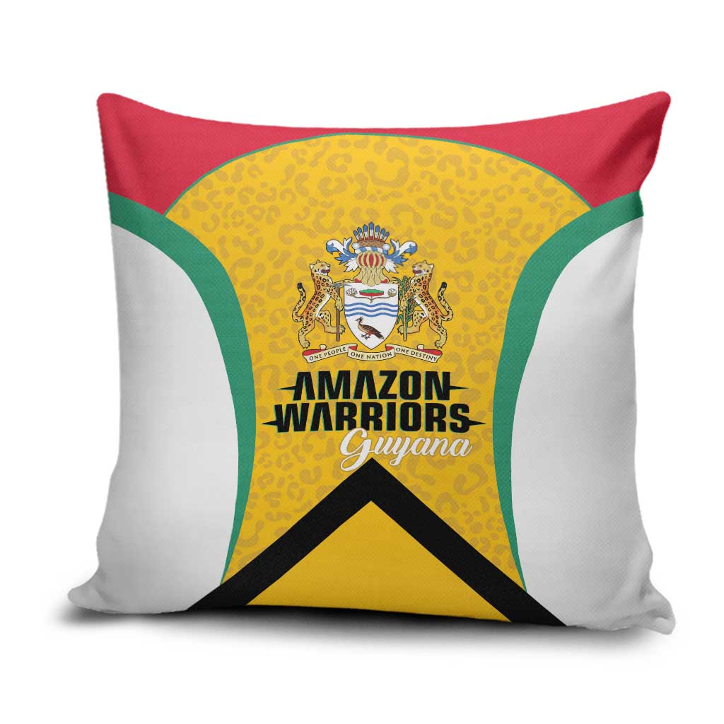 Guyana Cricket Pillow Cover Amazon Warriors Est 2013 Version - Wonder Print Shop