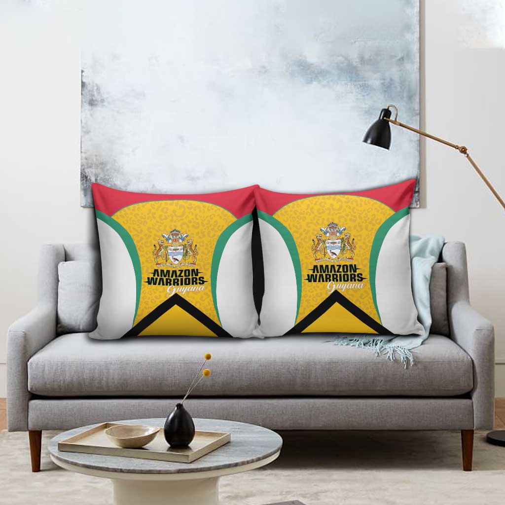 Guyana Cricket Pillow Cover Amazon Warriors Est 2013 Version - Wonder Print Shop