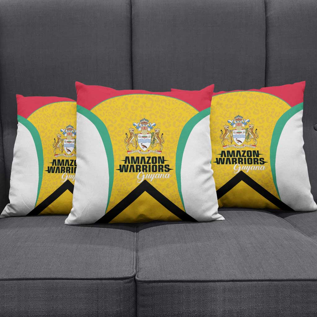 Guyana Cricket Pillow Cover Amazon Warriors Est 2013 Version - Wonder Print Shop