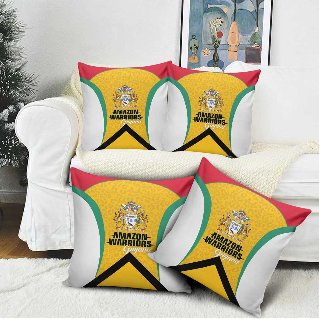Guyana Cricket Pillow Cover Amazon Warriors Est 2013 Version - Wonder Print Shop