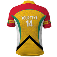Guyana Cricket Custom Polo Shirt Amazon Warriors Est 2013 Version - Wonder Print Shop