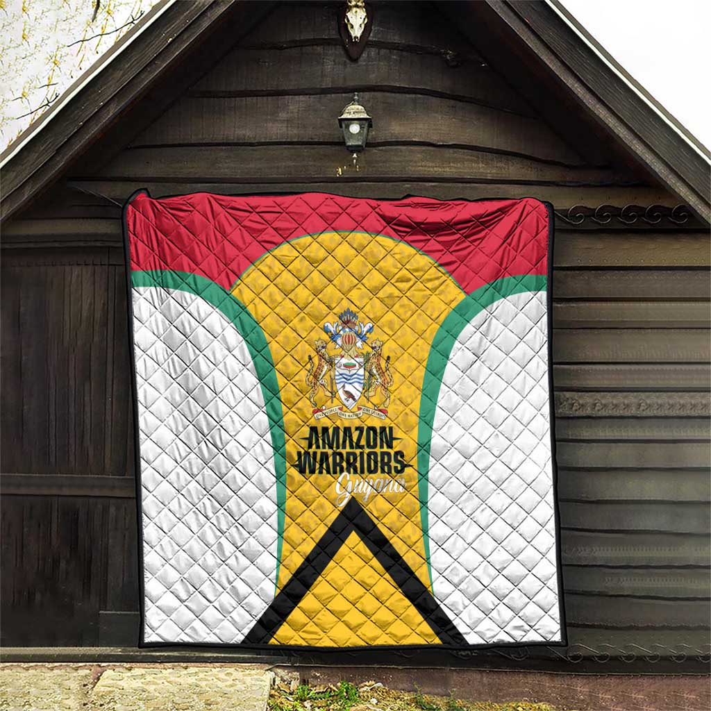 Guyana Cricket Quilt Amazon Warriors Est 2013 Version - Wonder Print Shop