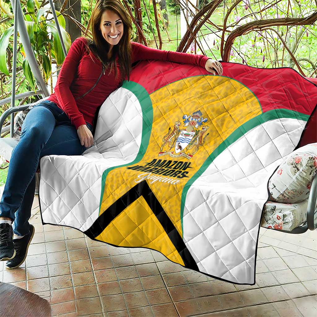 Guyana Cricket Quilt Amazon Warriors Est 2013 Version - Wonder Print Shop