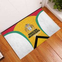 Guyana Cricket Rubber Doormat Amazon Warriors Est 2013 Version - Wonder Print Shop