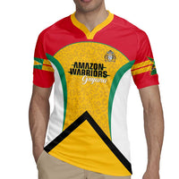 Guyana Cricket Custom Rugby Jersey Amazon Warriors Est 2013 Version - Wonder Print Shop