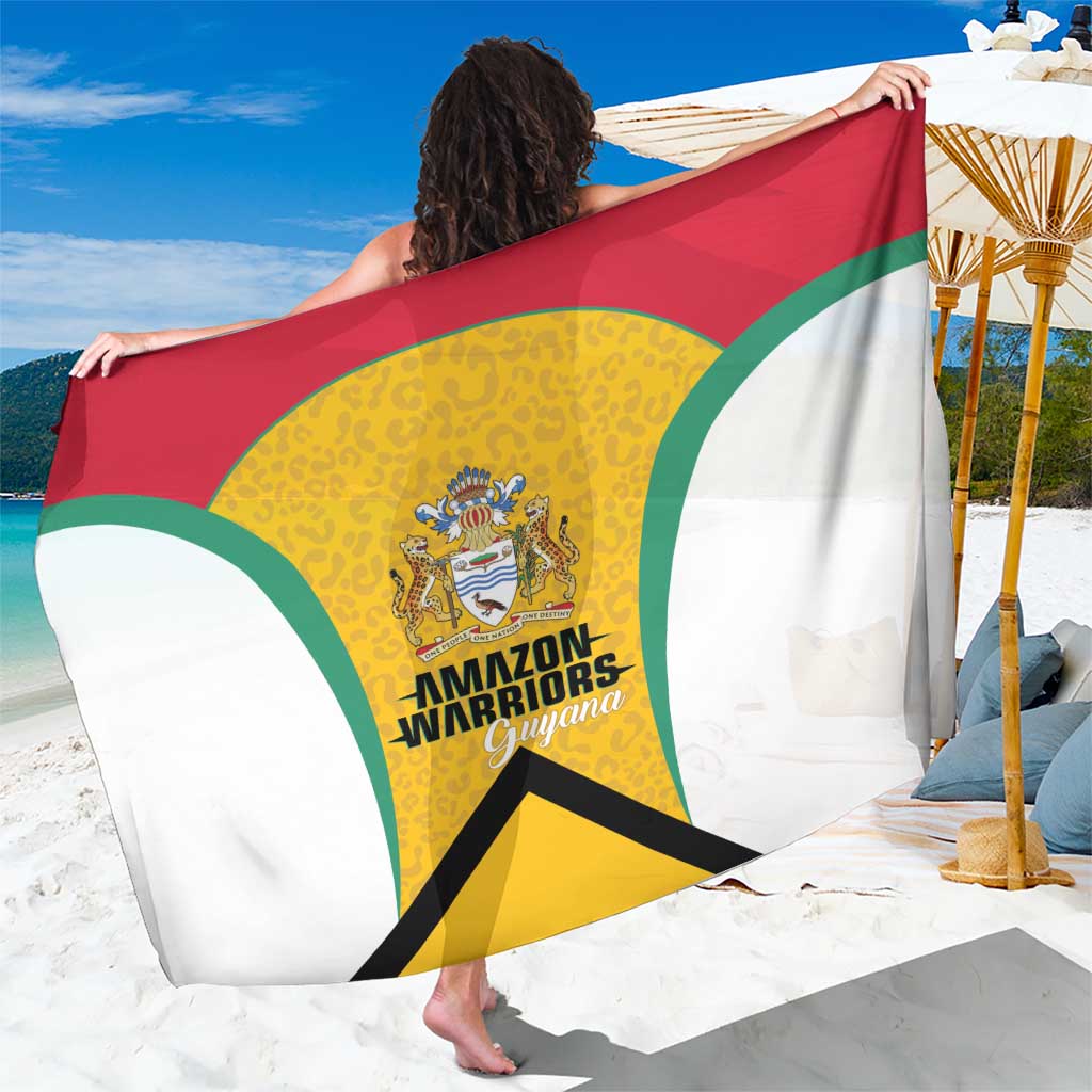 Guyana Cricket Sarong Amazon Warriors Est 2013 Version - Wonder Print Shop