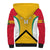 Guyana Cricket Custom Sherpa Hoodie Amazon Warriors Est 2013 Version - Wonder Print Shop