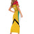 Guyana Cricket Custom Short Sleeve Bodycon Dress Amazon Warriors Est 2013 Version - Wonder Print Shop