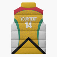 Guyana Cricket Custom Sleeveless Puffer Jacket Amazon Warriors Est 2013 Version - Wonder Print Shop