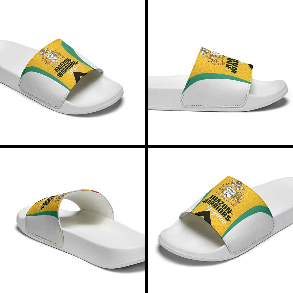 Guyana Cricket Slide Sandals Amazon Warriors Est 2013 Version - Wonder Print Shop