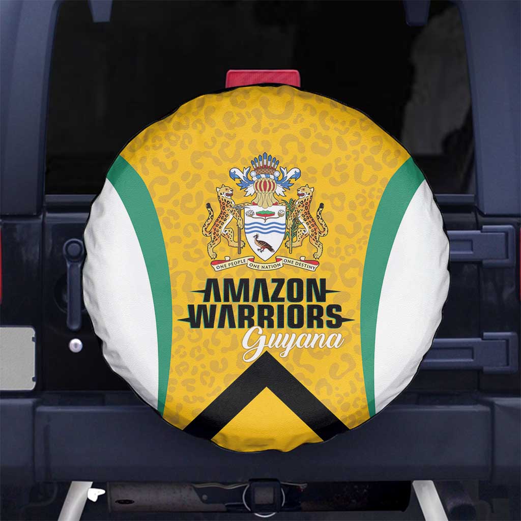 Guyana Cricket Spare Tire Cover Amazon Warriors Est 2013 Version - Wonder Print Shop