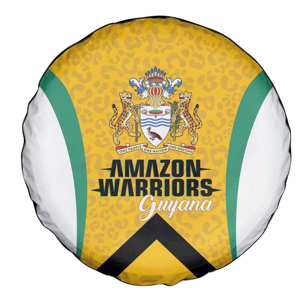 Guyana Cricket Spare Tire Cover Amazon Warriors Est 2013 Version - Wonder Print Shop