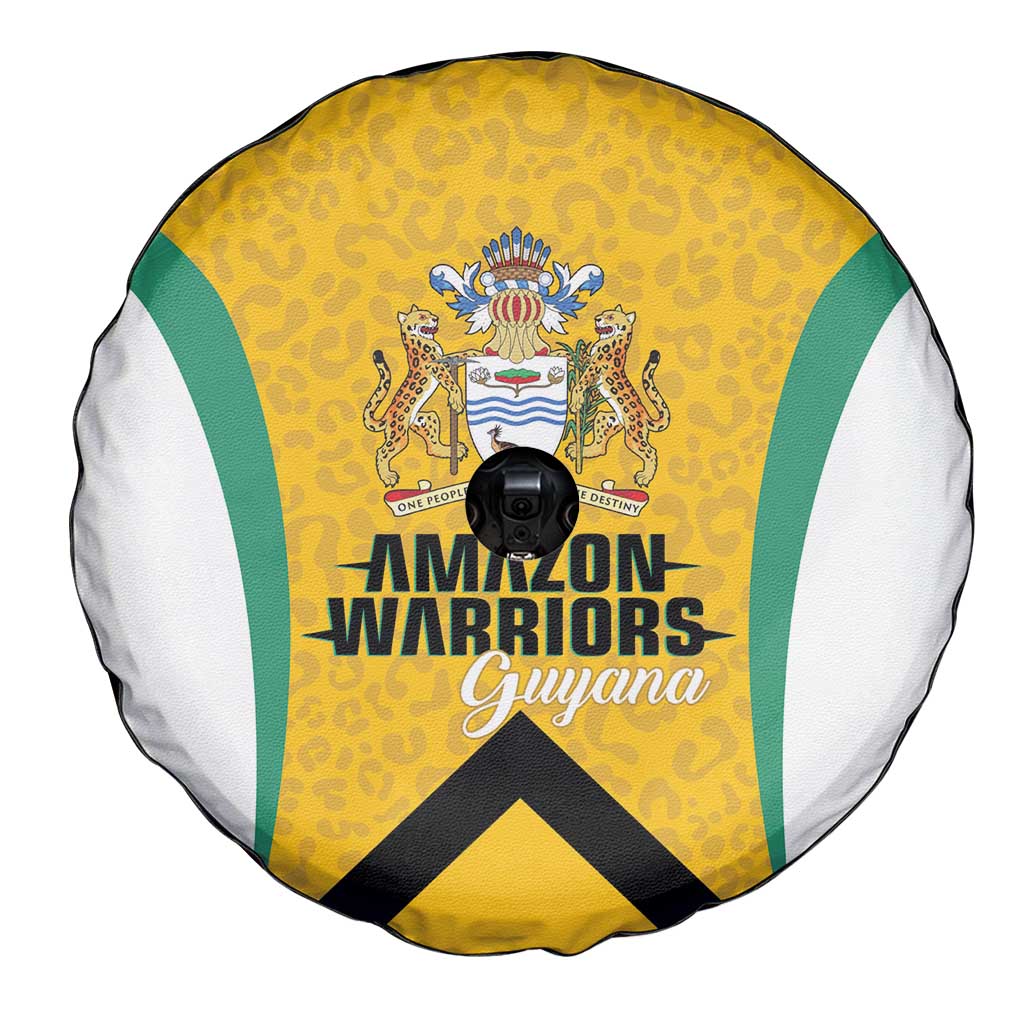Guyana Cricket Spare Tire Cover Amazon Warriors Est 2013 Version - Wonder Print Shop