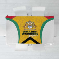 Guyana Cricket Tablecloth Amazon Warriors Est 2013 Version - Wonder Print Shop
