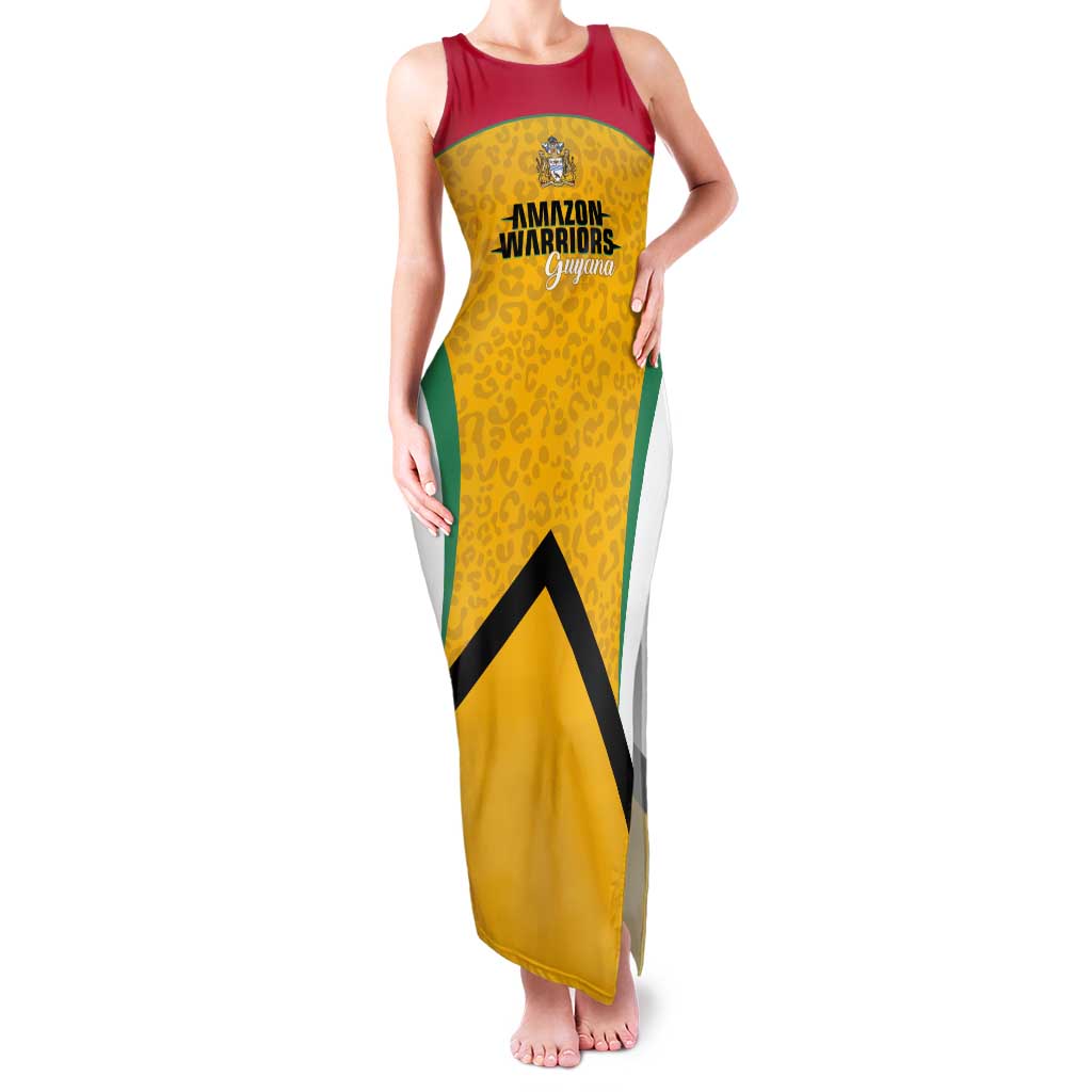 Guyana Cricket Custom Tank Maxi Dress Amazon Warriors Est 2013 Version - Wonder Print Shop