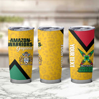 Guyana Cricket Custom Tumbler Cup Amazon Warriors Est 2013 Version - Wonder Print Shop