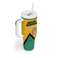 Guyana Cricket Custom Tumbler With Handle Amazon Warriors Est 2013 Version - Wonder Print Shop