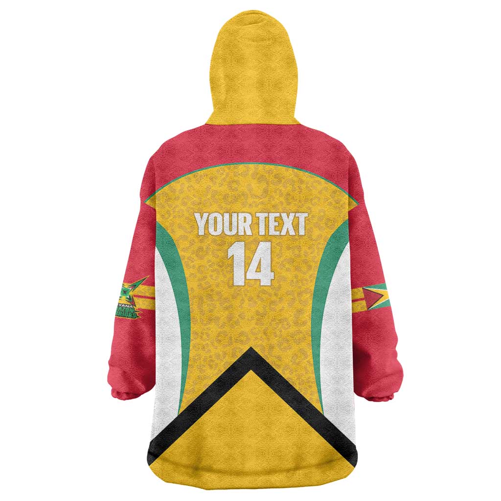 Guyana Cricket Custom Wearable Blanket Hoodie Amazon Warriors Est 2013 Version - Wonder Print Shop