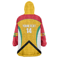 Guyana Cricket Custom Wearable Blanket Hoodie Amazon Warriors Est 2013 Version - Wonder Print Shop