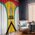 Guyana Cricket Window Curtain Amazon Warriors Est 2013 Version - Wonder Print Shop