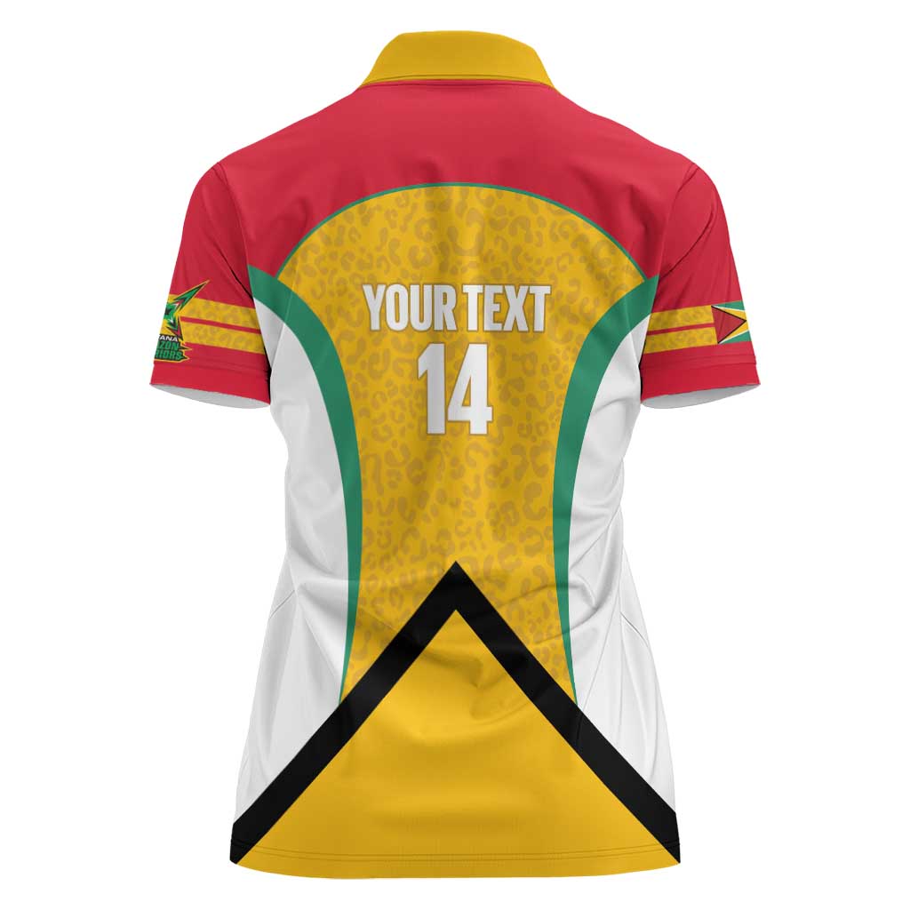 Guyana Cricket Custom Women Polo Shirt Amazon Warriors Est 2013 Version - Wonder Print Shop