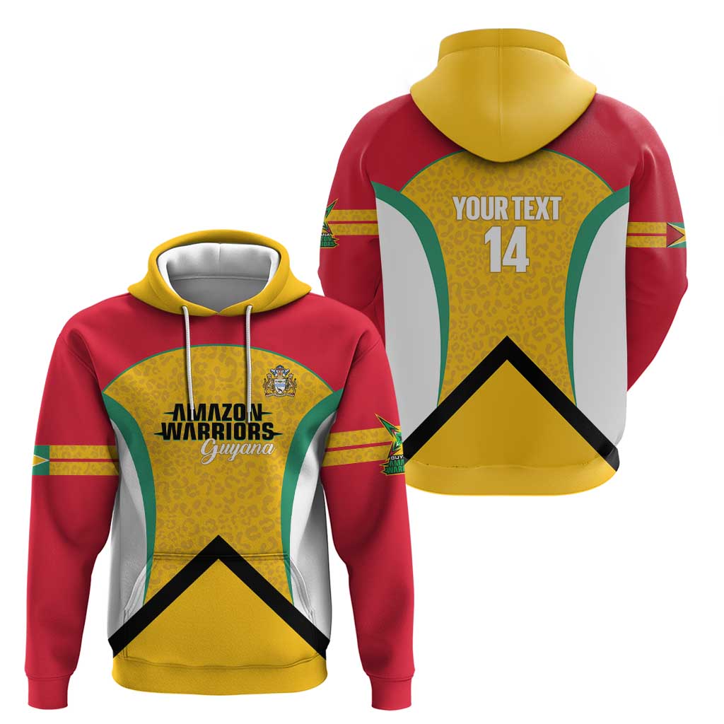 Guyana Cricket Custom Zip Hoodie Amazon Warriors Est 2013 Version - Wonder Print Shop
