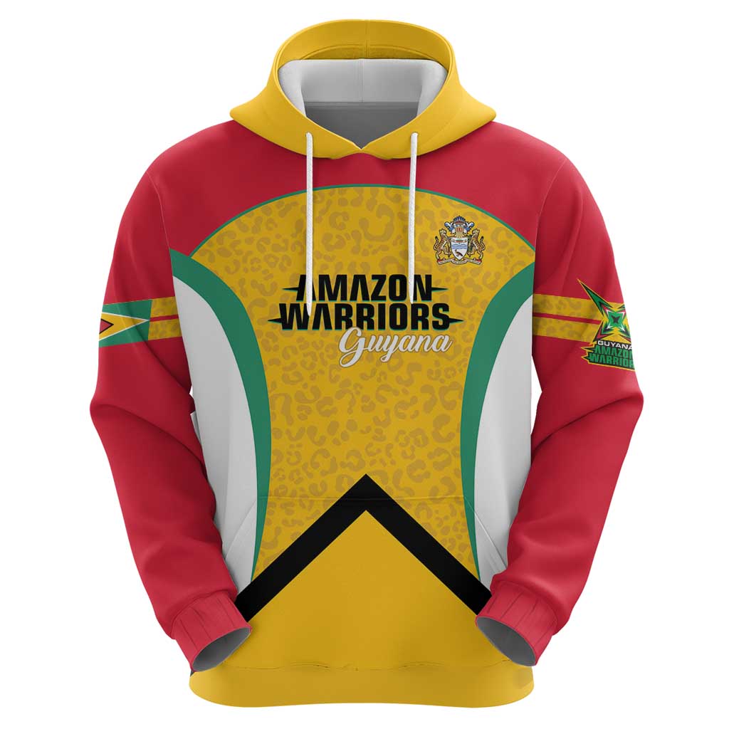 Guyana Cricket Custom Zip Hoodie Amazon Warriors Est 2013 Version - Wonder Print Shop