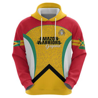 Guyana Cricket Custom Zip Hoodie Amazon Warriors Est 2013 Version - Wonder Print Shop