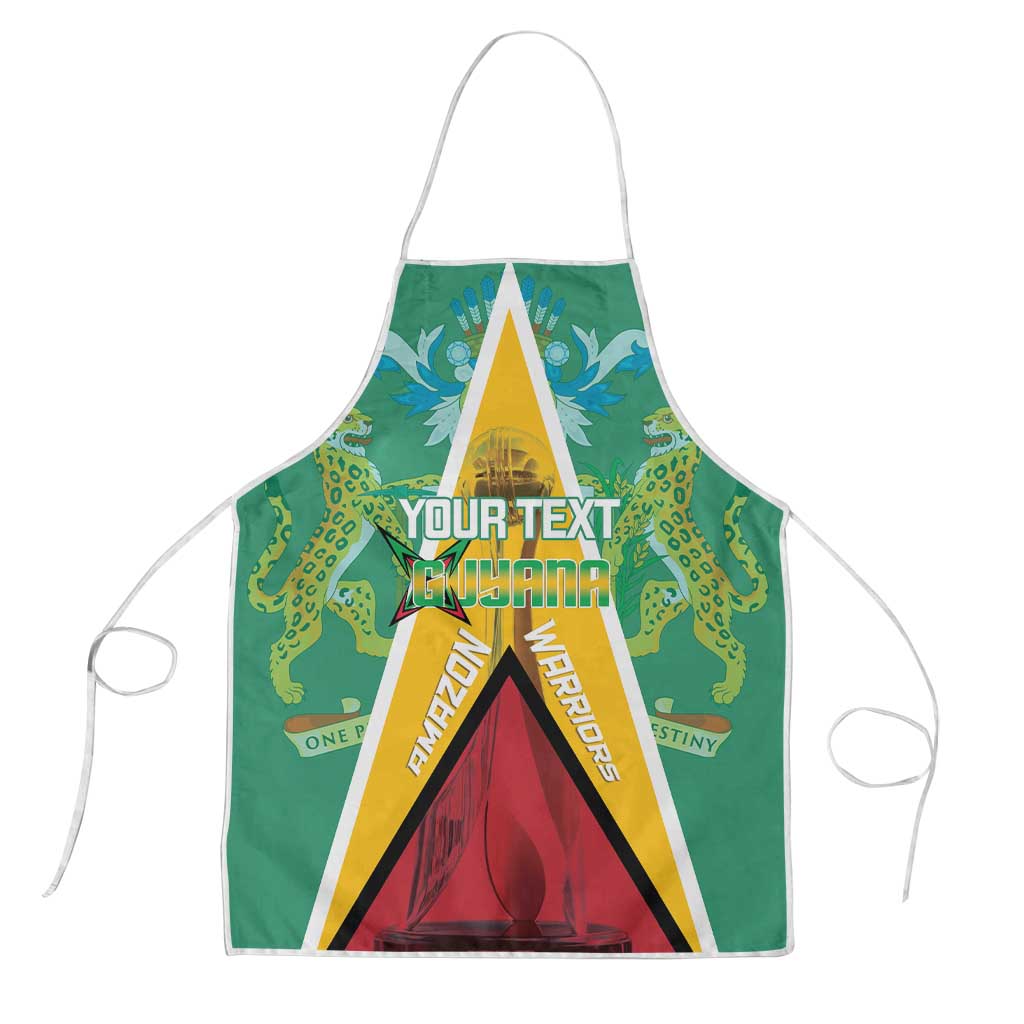 Custom Guyana Cricket Amazon Warriors Apron Flag Style - Wonder Print Shop