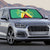 Custom Guyana Cricket Amazon Warriors Auto Sun Shade Flag Style - Wonder Print Shop