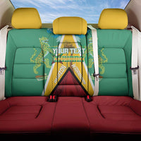 Custom Guyana Cricket Amazon Warriors Back Car Seat Cover Flag Style - Wonder Print Shop