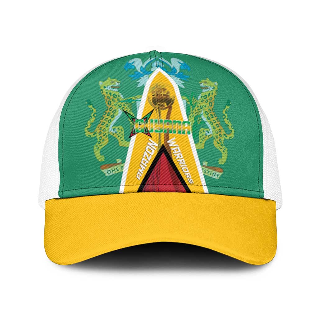 Guyana Cricket Amazon Warriors Baseball Net Cap Flag Style - Wonder Print Shop