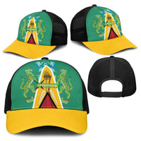 Guyana Cricket Amazon Warriors Baseball Net Cap Flag Style - Wonder Print Shop
