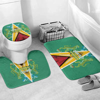 Custom Guyana Cricket Amazon Warriors Bathroom Set Flag Style - Wonder Print Shop