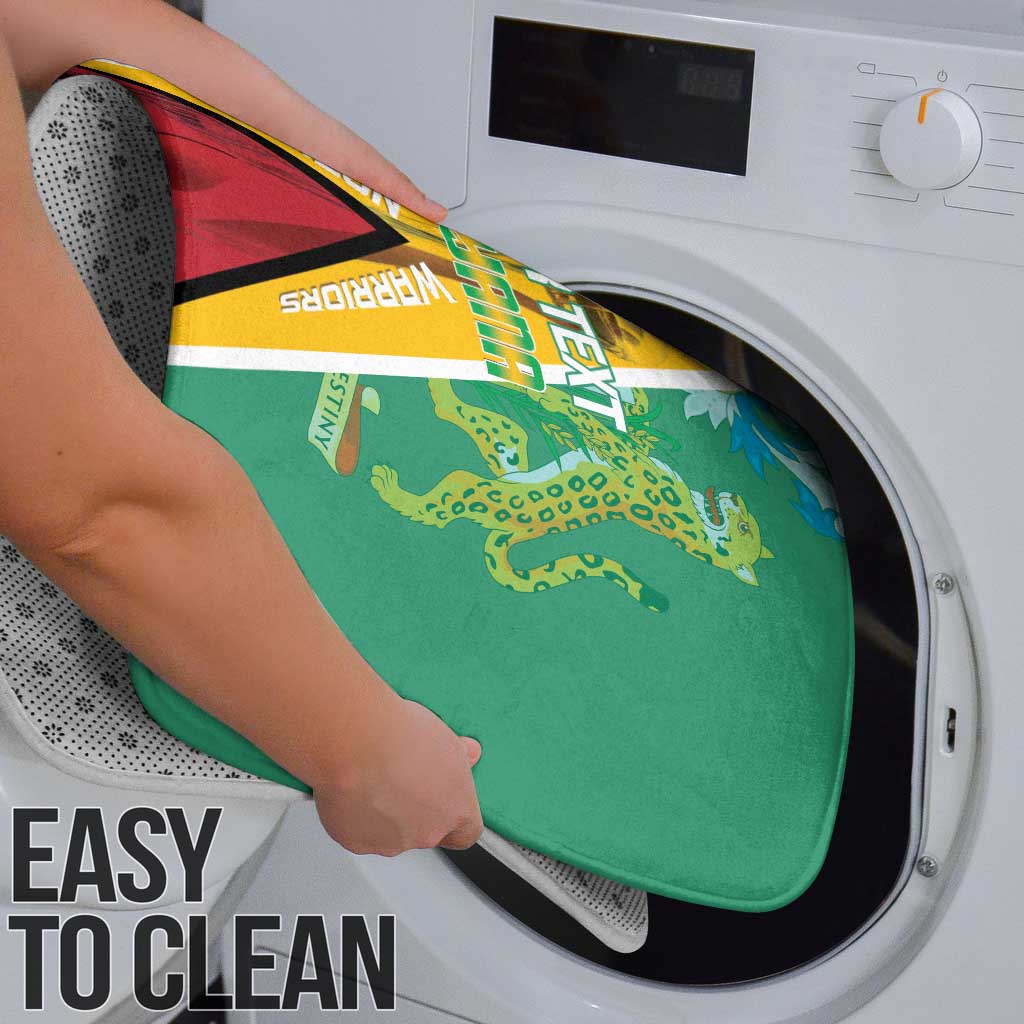 Custom Guyana Cricket Amazon Warriors Bathroom Set Flag Style - Wonder Print Shop