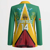 Custom Guyana Cricket Amazon Warriors Blazer Flag Style - Wonder Print Shop
