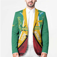 Custom Guyana Cricket Amazon Warriors Blazer Flag Style - Wonder Print Shop