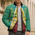 Custom Guyana Cricket Amazon Warriors Bomber Puffer Jacket Flag Style - Wonder Print Shop