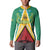 Custom Guyana Cricket Amazon Warriors Button Sweatshirt Flag Style - Wonder Print Shop