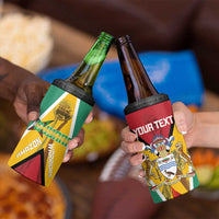 Custom Guyana Cricket Amazon Warriors 4 in 1 Can Cooler Tumbler Flag Style - Wonder Print Shop