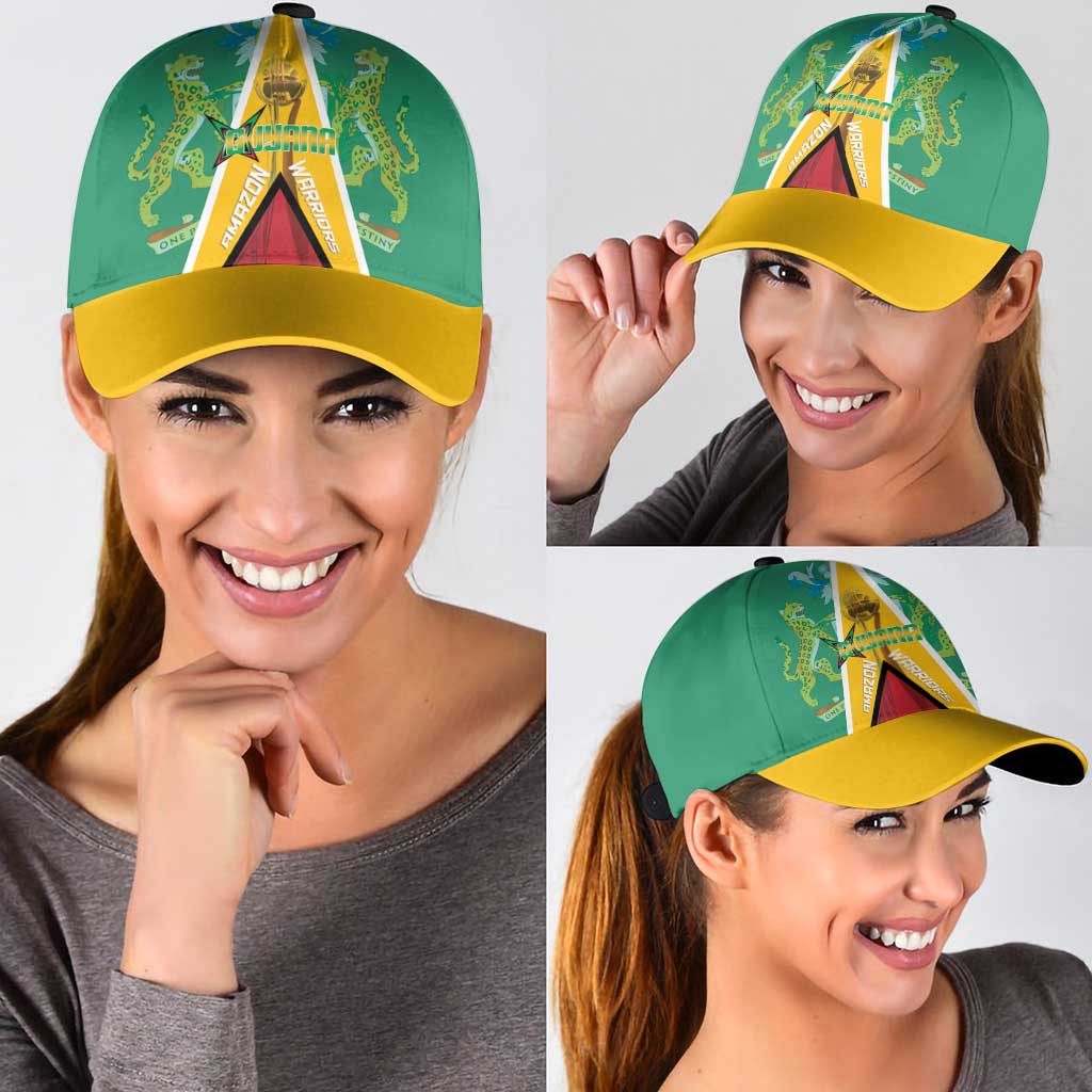 Guyana Cricket Amazon Warriors Classic Cap Flag Style - Wonder Print Shop
