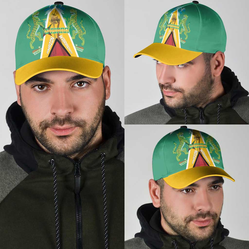 Guyana Cricket Amazon Warriors Classic Cap Flag Style - Wonder Print Shop