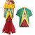 Custom Guyana Cricket Amazon Warriors Couples Matching Mermaid Dress and Hawaiian Shirt Flag Style - Wonder Print Shop