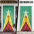 Custom Guyana Cricket Amazon Warriors Door Cover Flag Style - Wonder Print Shop